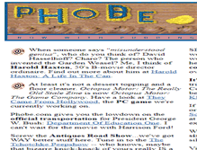 Tablet Screenshot of phobe.com